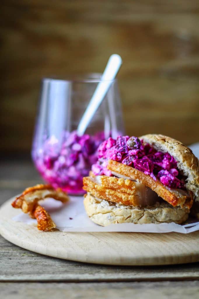 Flæskestegssandwich Flæskestegssandwich