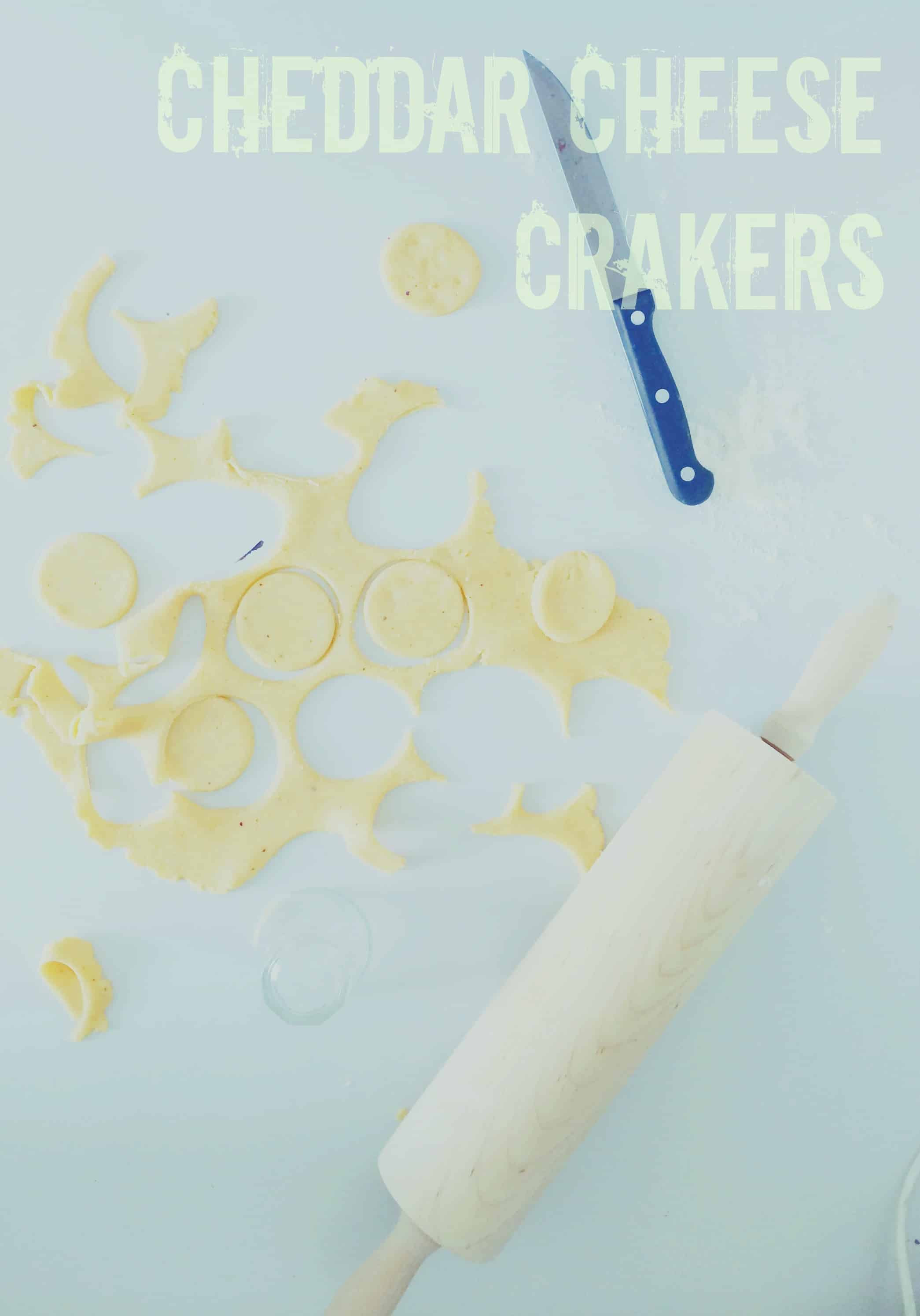 pulver krone involveret Cheddar Cheese Crakers