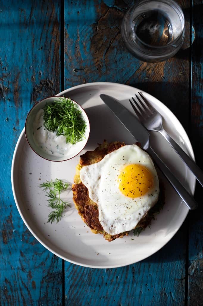 rösti - kartoffelpandekager - hashbrowns 