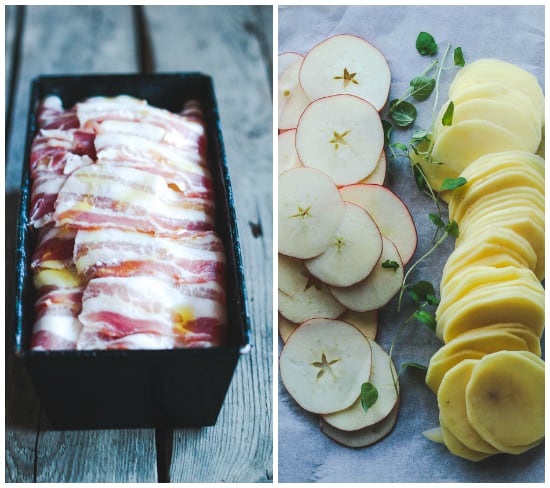 pommes anna med bacon, æble og kartofler (1)