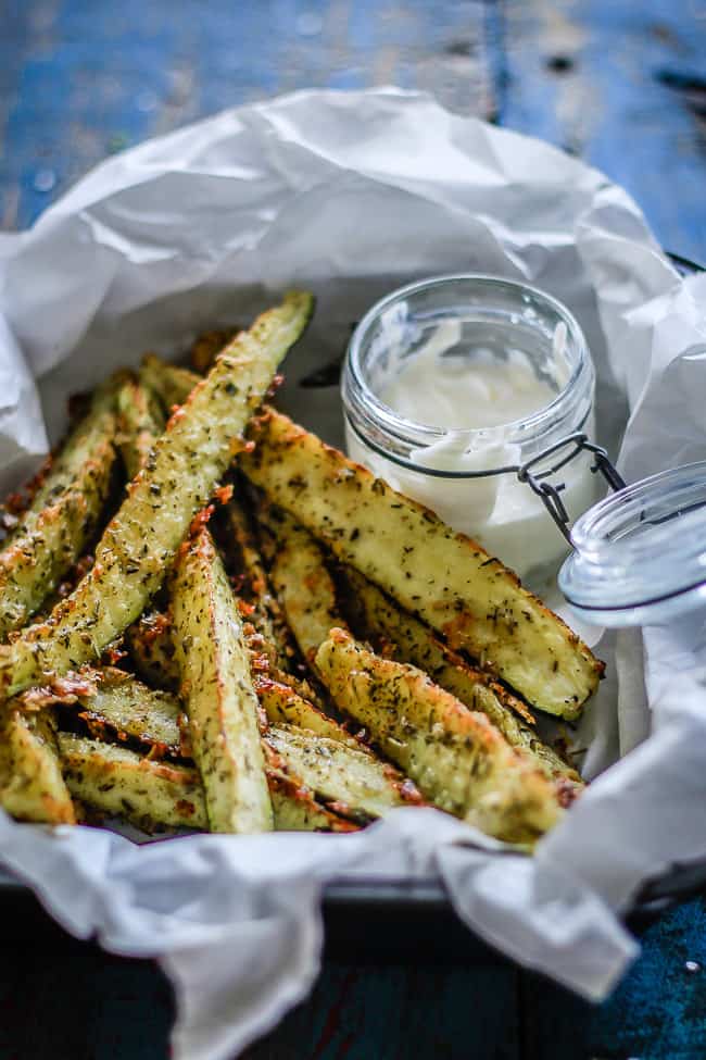 squash parmesan sticks - snack