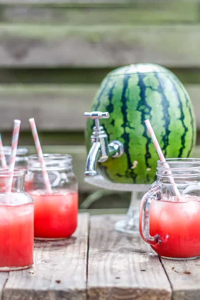 vandmelon dispenser - vandmelon keg - vandmelonsaft - drink - drinkbowle