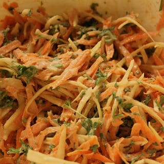 arabisk coleslaw