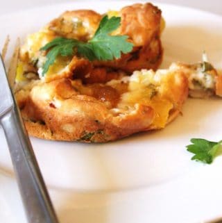 Madmuffins med mango og kylling