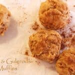 Sunde muffins med æble, gulerod og kanel