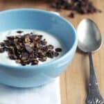 Chokolade granola - mysli med chokolade