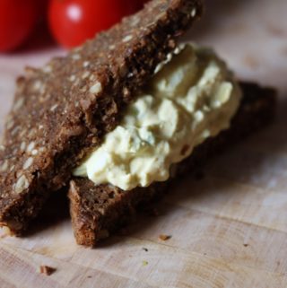 Æggesalat med avocado