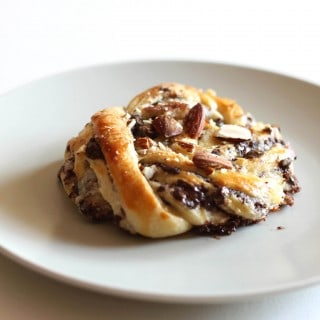 chokoladesnurrer med marcipan