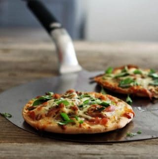 Pizza på pitabrød