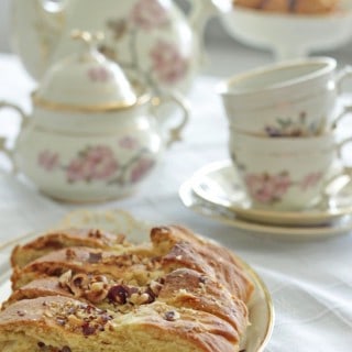 Gammeldags kringle med stikkelsbær