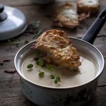 blomkålssuppe med ostebrød