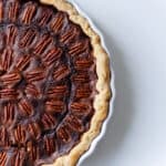 Pecan Pie med bourbon opskrift - tærte med nødder