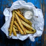 squash parmesan sticks - snack