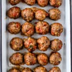 Chorizo Meatballs - krydrede kødboller - kødboller med chorizo