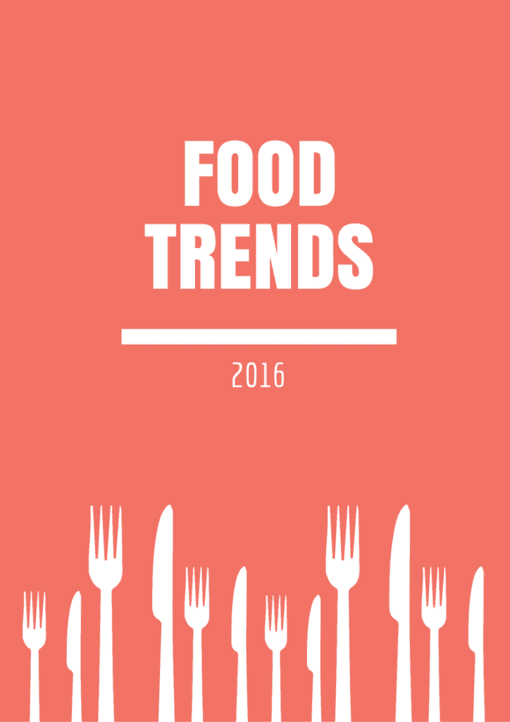 food trends 2016