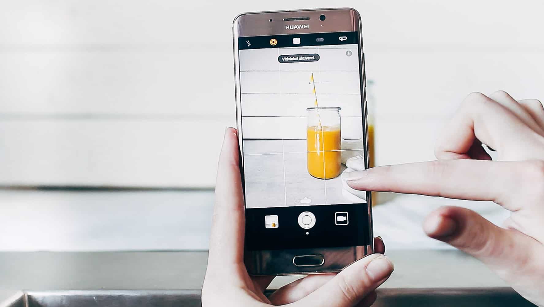 Huawei mate 9 pro - tag bedre madbilleder med smartphone