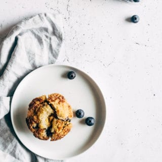 blåbærmuffins-muffins med frugt-opskrift