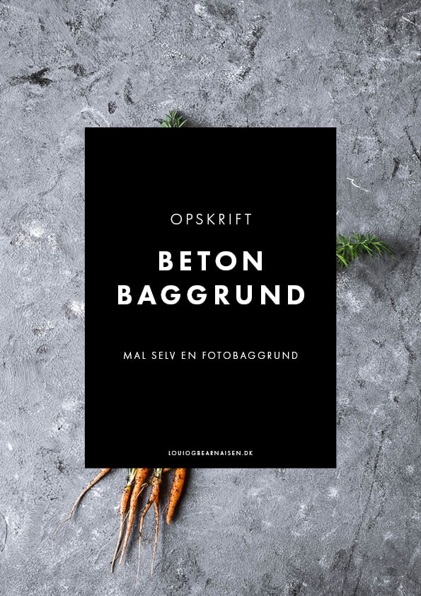 fotobaggrund med beton look - lav selv
