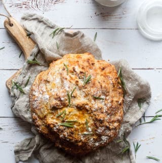 soda bread - brød med cheddar og rosmarin - madbrød