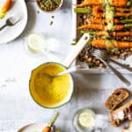 Bearnaise sauce - bagte gulerødder