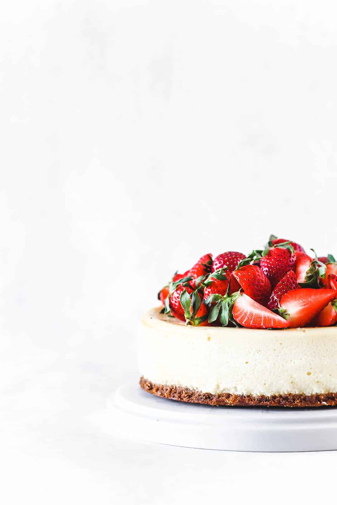 Cheesecake med jordbær