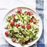 græsk salat - opskrift på salat med agurk