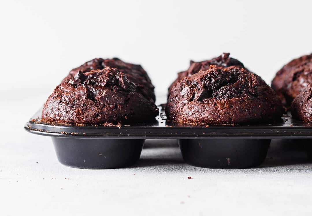 Chokolademuffins - opskrift på muffins med chokolade