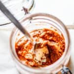 rød pesto - opskrift på pesto med peberfrugt