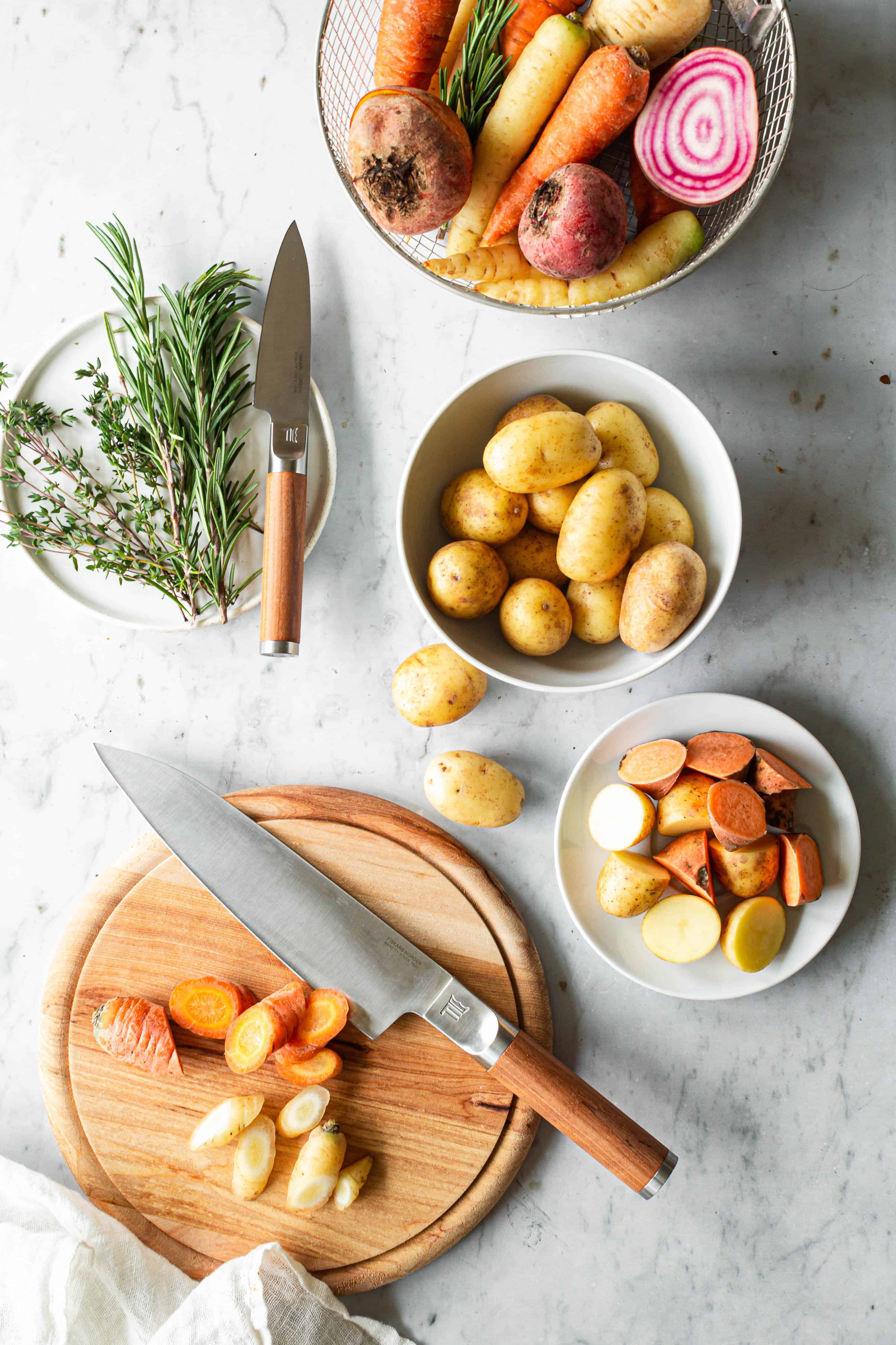 Fiskars Norden kniv - rodfrugter