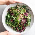 Quinoasalat med kikærter og granatæble - salat med quinoa