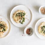 blomkål i ovn med grøn pesto