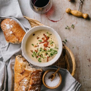 kartoffelsuppe - nem opskrift på suppe