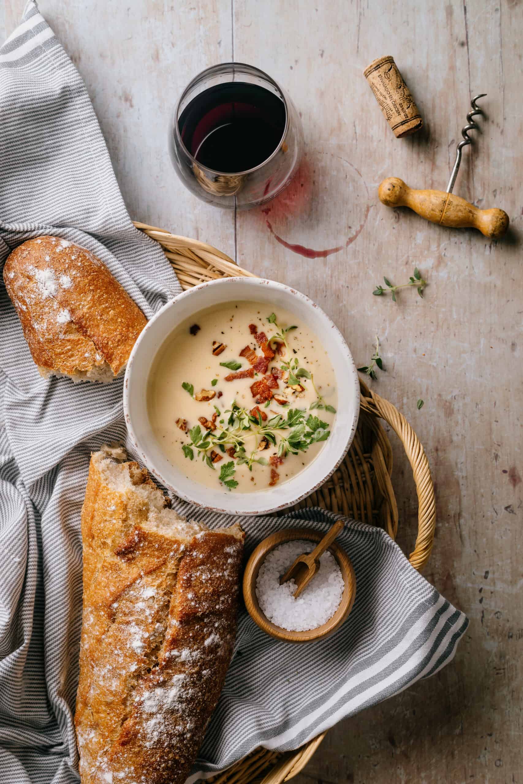 kartoffelsuppe - nem opskrift på suppe