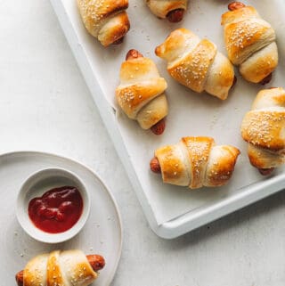 Pølsehorn - opskrift på de bedste pølsehorn