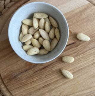 Smuttede mandler - sådan smutter du mandler