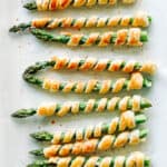 Asparges med butterdej og parmesan - nemme snacks og appetizers