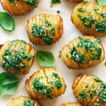 hasselback kartofler - opskrift på hasselbagte kartofler